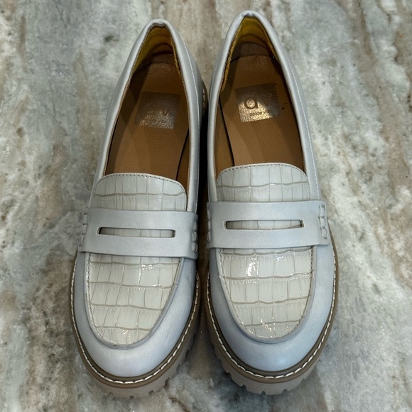 Women’s DOLCE VITA Rocki Lug sole wedge loafers- Size 8 - Picture 2 of 10